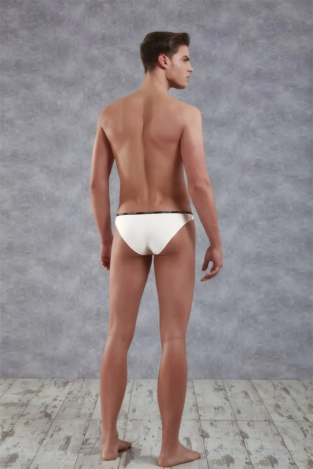 Doreanse 1395 Men's Micro Bikini Briefs in White - Back View | Buy Online at Cheeky Craic