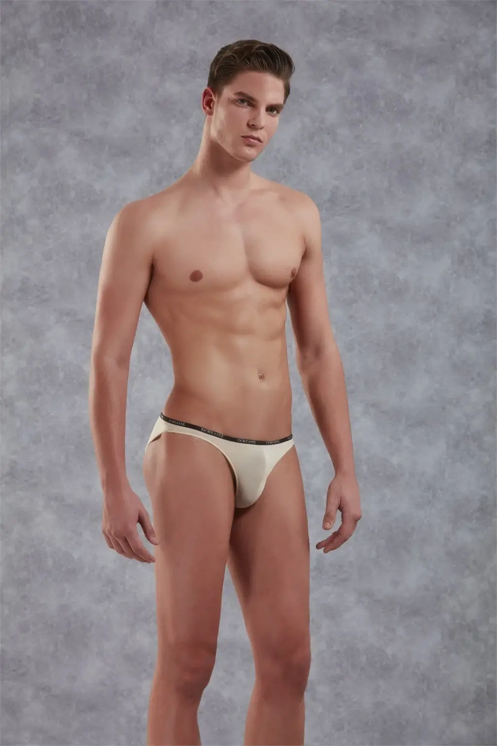 Doreanse 1395 Men's Micro Bikini Briefs in Skin - Front View | Buy Online at Cheeky Craic