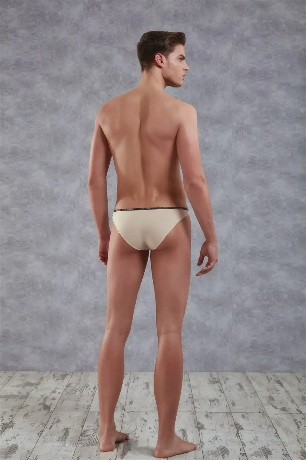 Doreanse 1395 Men's Micro Bikini Briefs in Skin Back View | Buy Online at Cheeky Craic
