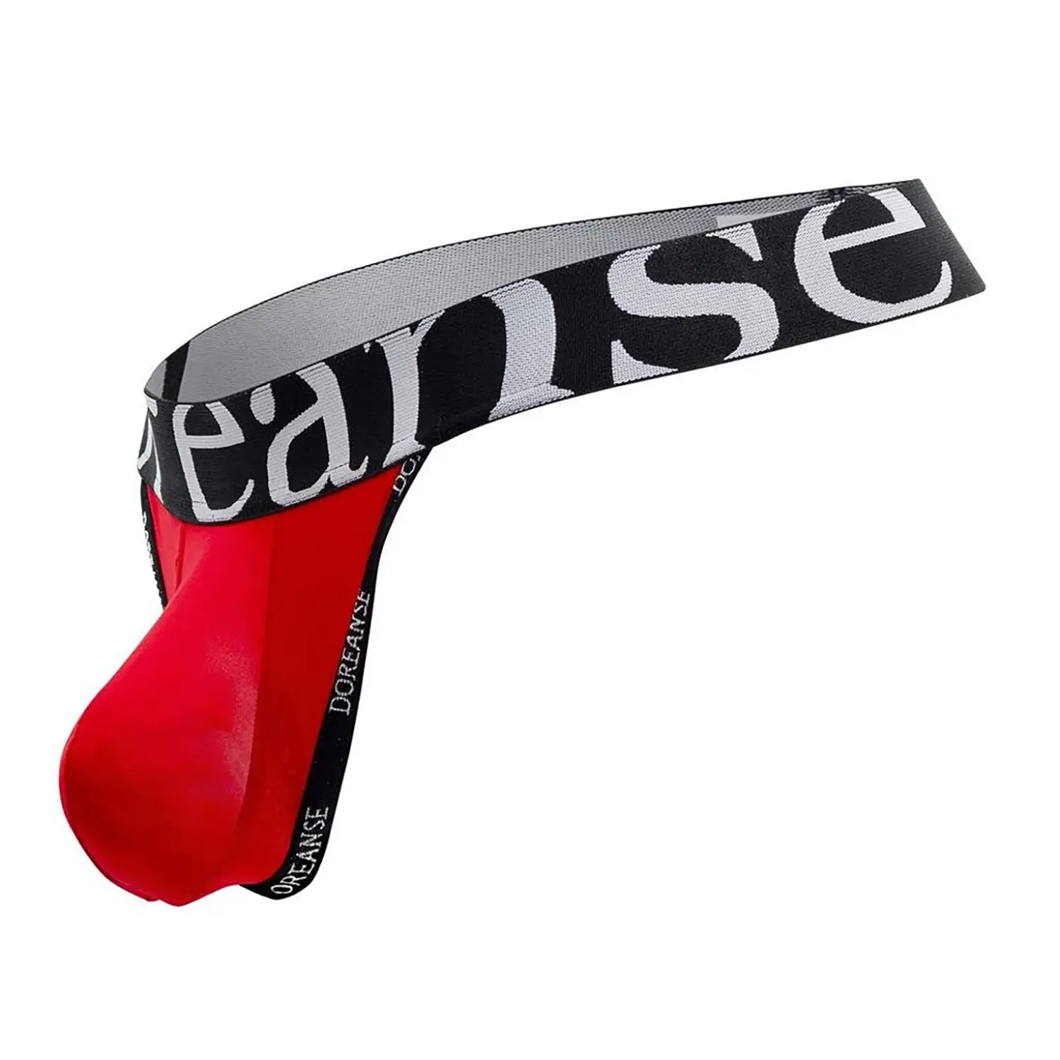 Doreanse 1008 Sexy Pouch in Red - Side View | Buy Online at Cheeky Craic