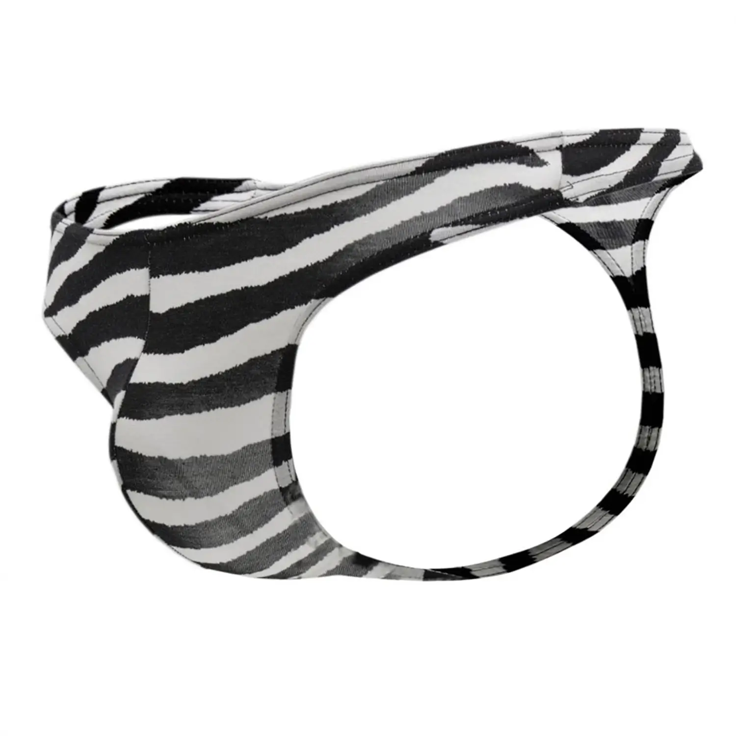 Doreanse 1314 Zebra Print Thong - Side View | Buy Online at Cheeky Craic