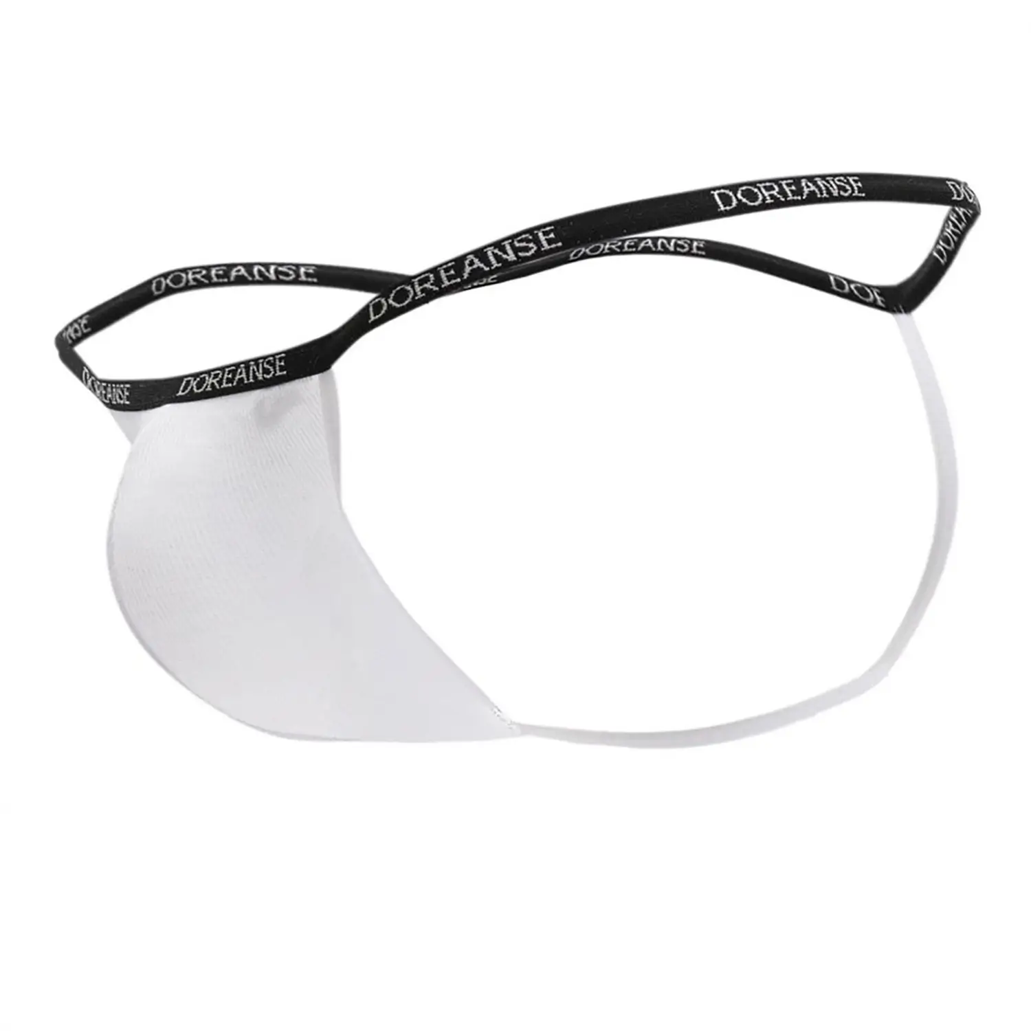 Doreanse 1330 Micro Modal Eco Thong in White - Side View | Buy Online at Cheeky Craic