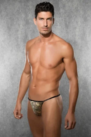 Doreanse 1312 Camouflage Thongs - Front View | Buy Online at Cheeky Craic