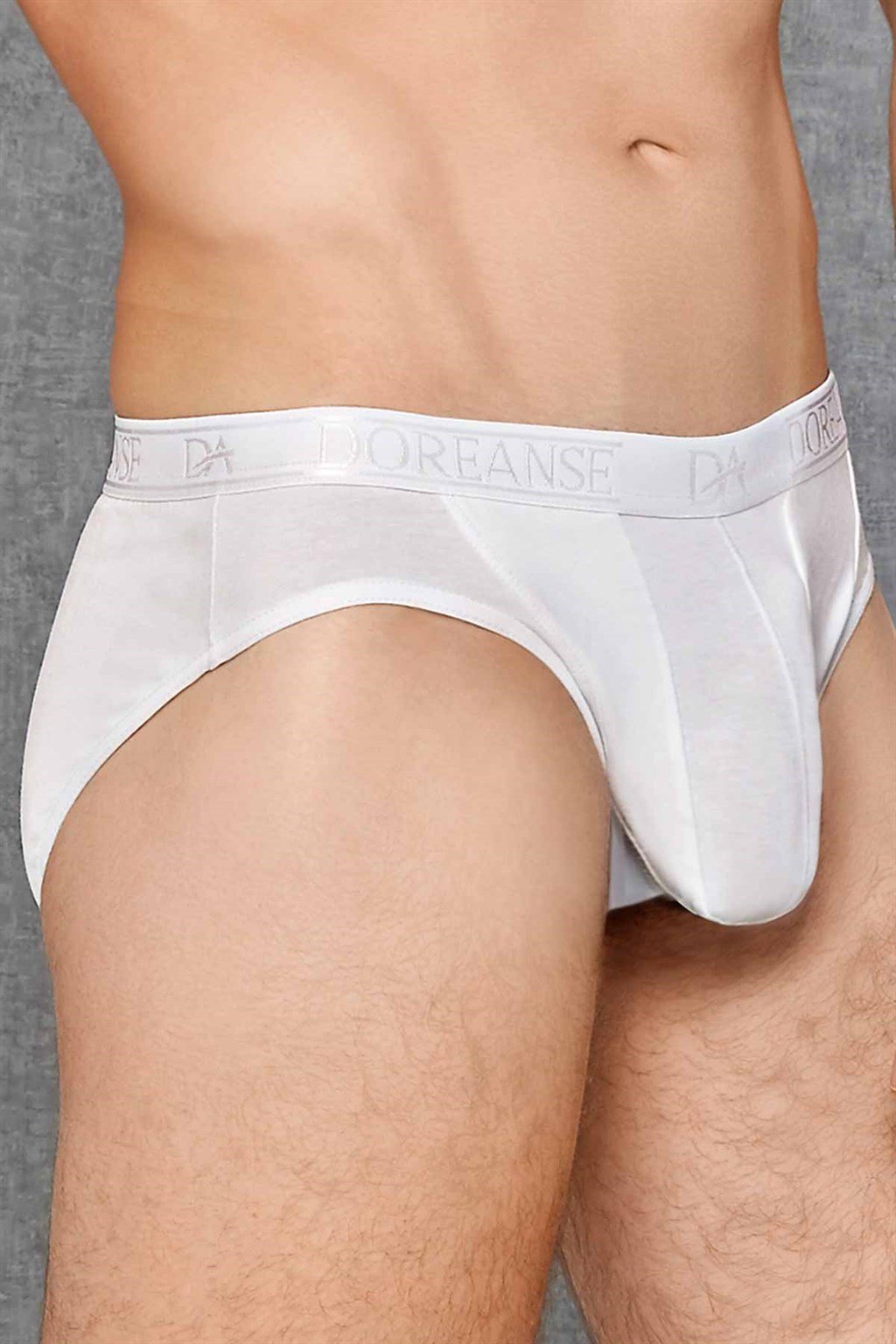 Doreanse 1207 men's adonis slip briefs — side view | Buy at Cheeky Craic