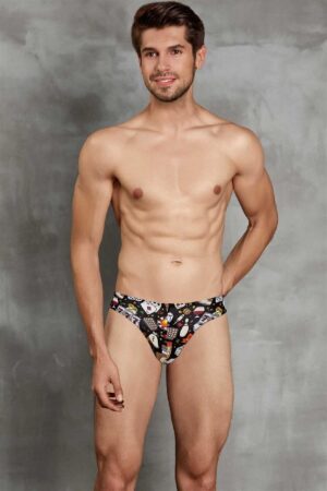 Doreanse 1249 men's bikini briefs — front view | Buy at Cheeky Craic