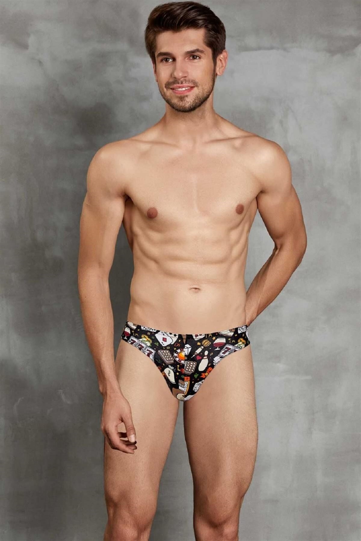 Doreanse 1249 men's bikini briefs — front view | Buy at Cheeky Craic