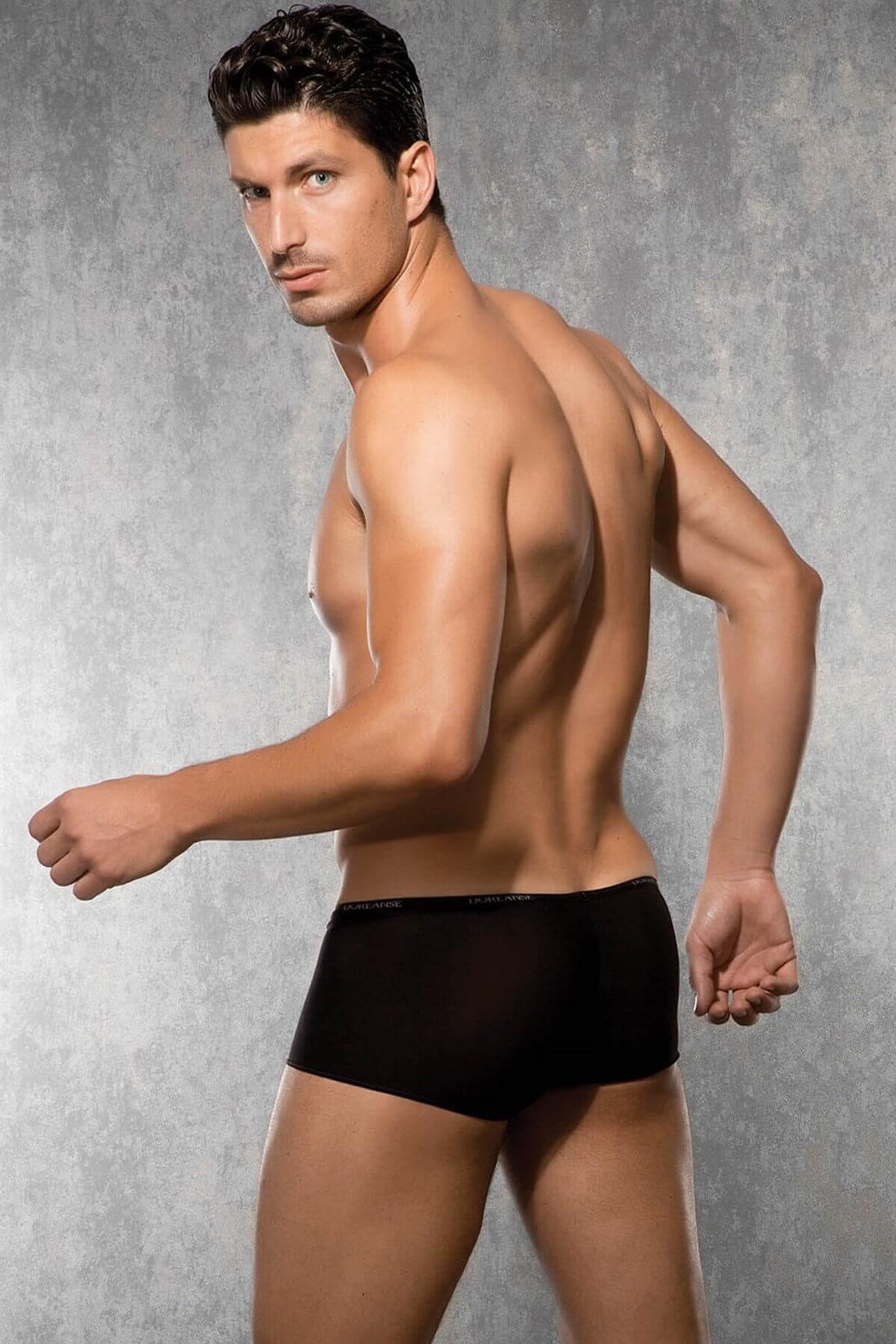 Doreanse 1590 Men's Aire Trunk Black - back view | Buy at Cheeky Craic