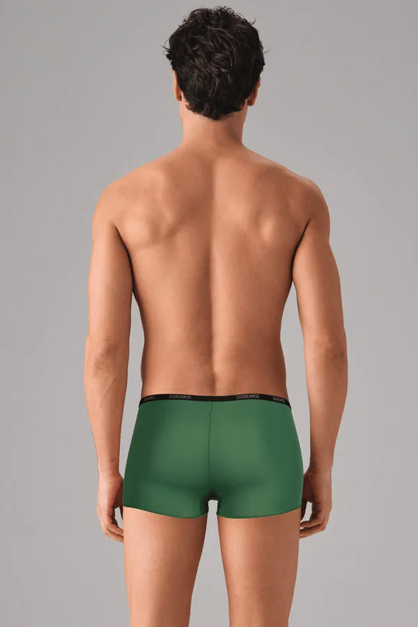 Doreanse 1590 Men's Aire Trunk Forest Green - back view | Buy at Cheeky Craic