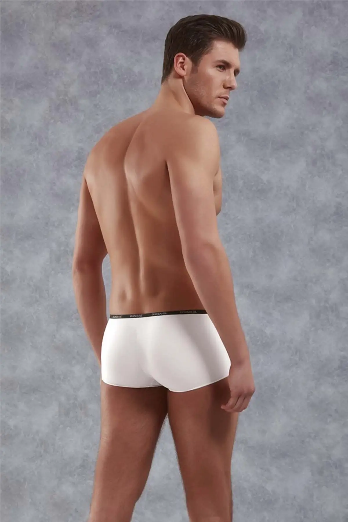Doreanse 1590 Men's Aire Trunk White - back view | Buy at Cheeky Craic