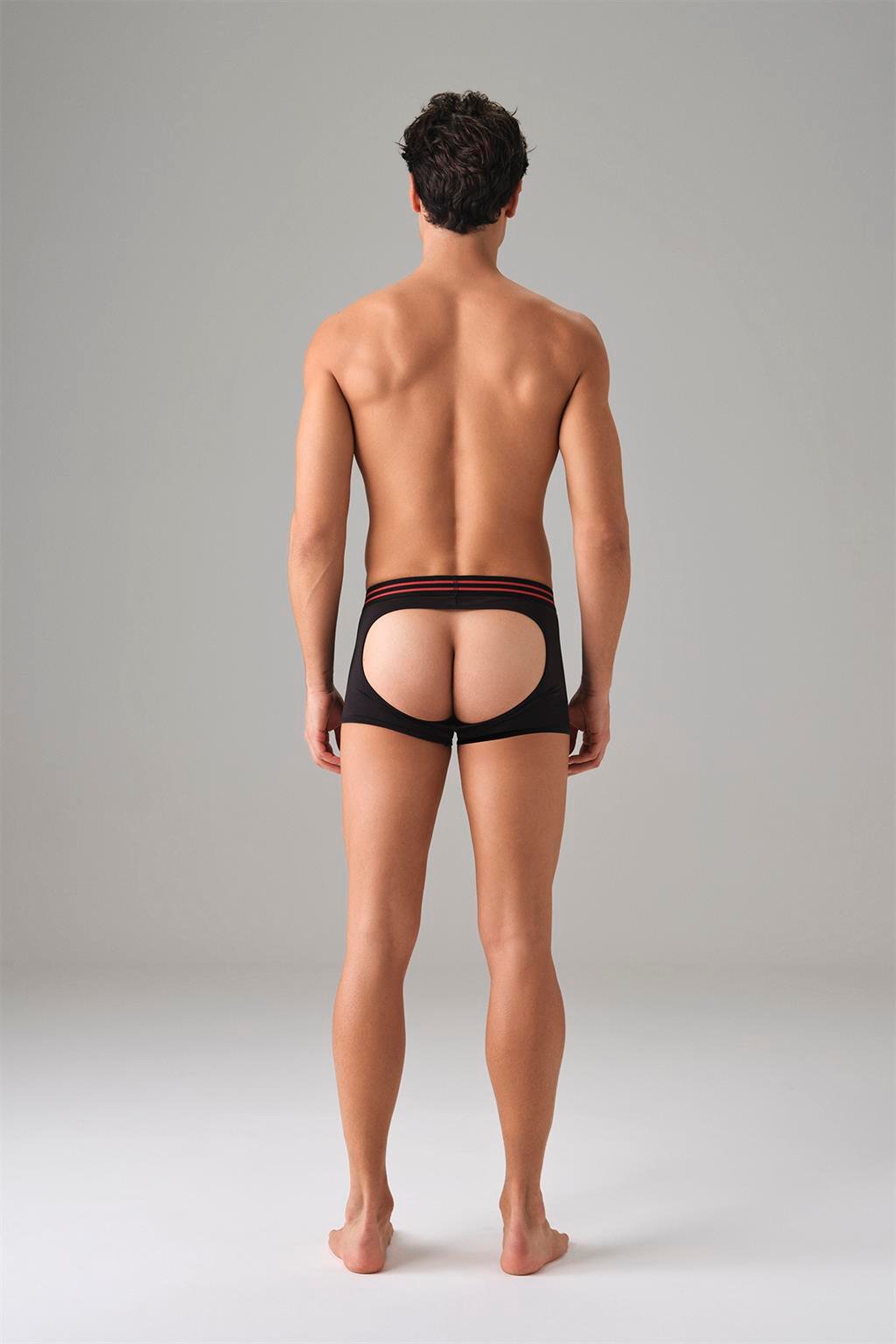 Doreanse 1879 men's cut-out jock boxers — back view | Buy at Cheeky Craic