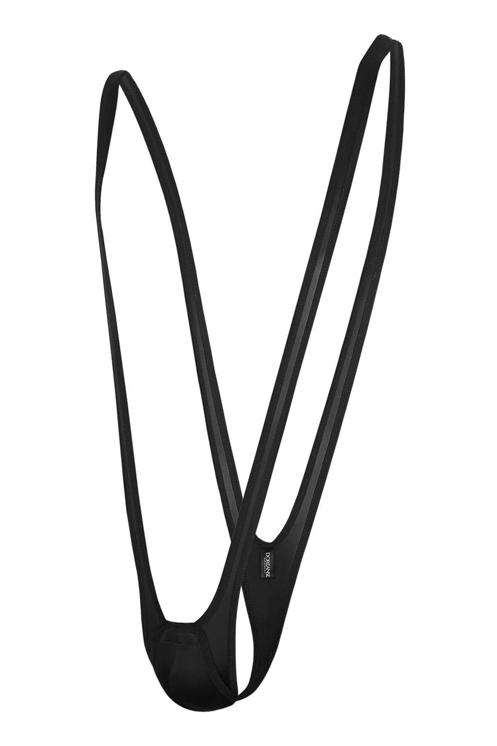 Side view of Doreanse 3012 men’s body thong minimal strap underwear